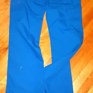Royal blue uniform scrub pants